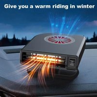 Tragbarer elektrischer Heizlüfter 12 V, Defroster, Demister, Defroster, Auto-Windschutzscheiben-Defroster und Heizung, Wärme, Klimaanlage von FITAGS