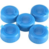 Fitags - Wasserflaschenverschluss, Kappe, Spender, Brunnen, Zubehör, Ersatz-Spritzschutzdeckel, 3–5 Gallonen, 5 Stück von FITAGS