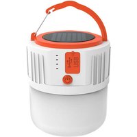 Wiederaufladbare USB-Laterne – tragbare LED-Solar-Campinglaterne, Sicherheitstaschenlampe, wasserdichter Suchscheinwerfer zum Wandern, Angeln, bei von FITAGS