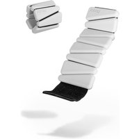 Fitfiu Fitness - Set aus 2 x 0,5kg rectancular wrist Stahlgewichtsarmbändern aus weißem, weichem Silikon für zusätzlichen Widerstand an Hand- und von FITFIU FITNESS