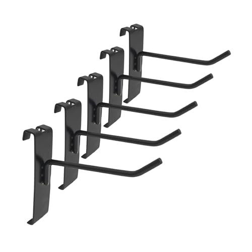 Gridwall Haken Heavy Duty Stabile Display-Haken für Grid-Panels Wandhalterungen für kommerzielle Gridwalls Stahl-Gridwall-Zubehör für Einzelhandelsdisplays Slatwall-Pegboard-Haken 10cm (25 Stück) Gridwall Haken Heavy Duty Stabile Display-Haken für Grid-Panels Wandhalterungen für kommerzielle Gridwalls Stahl-Gridwall-Zubehör für Einzelhandelsdisplays Slatwall-Pegboard-Haken 10cm (25 Stück) von FITHACE