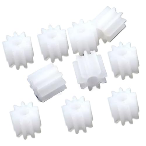 10 Stück 0,5 M 12T Kunststoffzahnrad 2 mm 2,5 mm 3 mm Bohrung 0,5 Modul 12 Zähne Zylinderrad 122A 123A 122,5A Stirnradgetriebemotorgetriebe(3mm)(3mm) von FITIOS