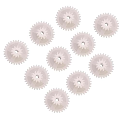 10 Stück 30102A Kunststoff-Zylinderrad 0,5 M 2 mm fest sitzende Welle Motorritzel 0,5 Modul 10 Zähne 30 Zähne Doppelschicht-Getriebemotorgetriebe 10 Stück 30102A Kunststoff-Zylinderrad 0,5 M 2 mm fest sitzende Welle Motorritzel 0,5 Modul 10 Zähne 30 Zähne Doppelschicht-Getriebemotorgetriebe von FITIOS