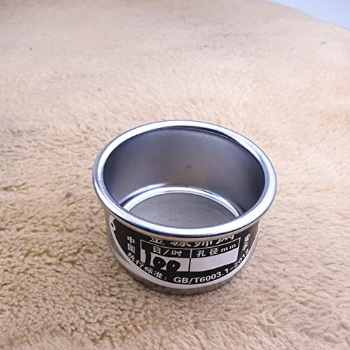 Labor-Standard-Testsieb, 1 Stück Mikrosieb Standard-Labor-Testsieb 304 SUS Filtergewebe Chromrahmen Probenahme Inspektion Pharmakopöe-Sieb Durchmesser 5 cm 2–2000 Maschen (300 Maschen (0,050 mm))(500 von FITIOS