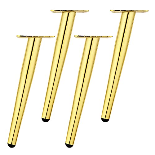 Möbel-Sofabeine, 4-teilige Möbelbeine aus Metall, kegelförmige Tischbeine, goldene DIY-Fernsehschrankfüße, moderne Sofabeine, Bettbeine, geeignet for Möbelfüße wie Schränke, Couchtische(Oblique,45cm) Möbel-Sofabeine, 4-teilige Möbelbeine aus Metall, kegelförmige Tischbeine, goldene DIY-Fernsehschrankfüße, moderne Sofabeine, Bettbeine, geeignet for Möbelfüße wie Schränke, Couchtische(Oblique,45cm) von FITIOS