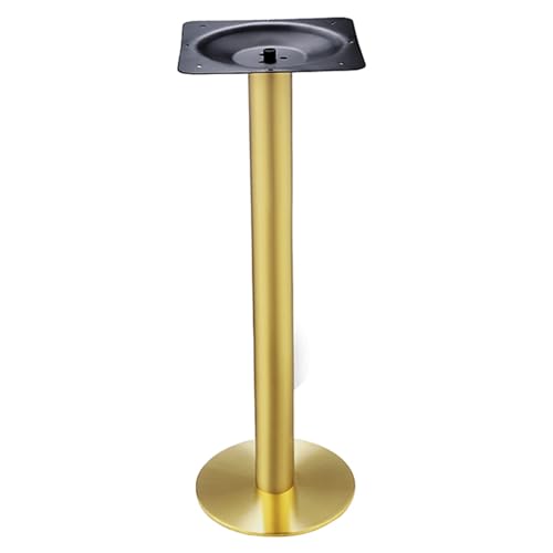 Möbel-Sofabeine, Metallbeine, Tischbeine, Metall-Schreibtisch-Esstischbeine, Tischfuß im modernen Industriestil, DIY-Arbeitsplattensäulen for Home-Office-Bar-Küchenmöbel, Stützfüße(Gold,65cm(25.6in)) von FITIOS