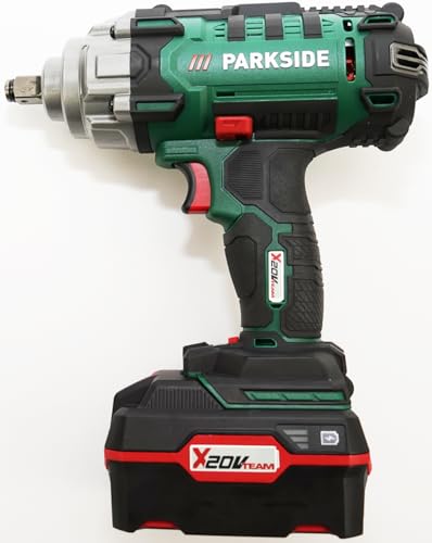 PARKSIDE® Akku-Drehschlagschrauber X20V Team (400NM) für KFZ - PASSK 20-Li B2 (inkl. 4.0Ah Akku u. Ladegerät) im Transportkoffer, (½) von FITNMORE