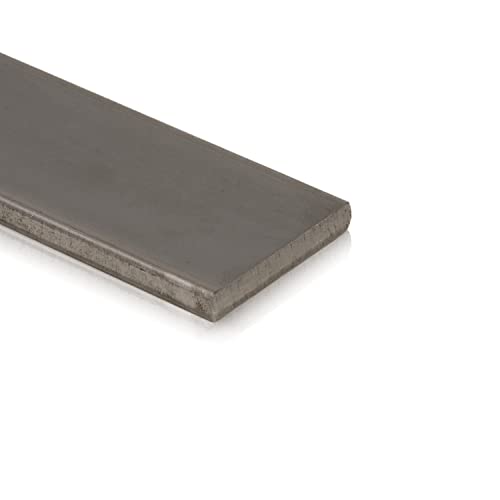 Fits Metall | Edelstahl Flachstahl | 50x6 mm | Länge: 500 mm +/- 5 mm | V2A aus Platte gesägt | 1.4301 von FITS METALL
