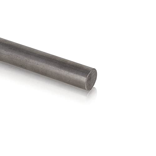 Fits Metall | Stahl Rundmaterial | S235JRC+C | Ø 16 mm | Länge: 500 mm +/- 5 mm | St37 Blankstahl von FITS METALL