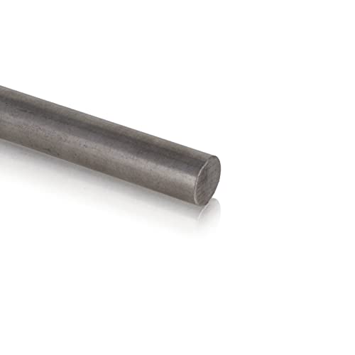 Fits Metall | Stahl Rundmaterial | S235JRC+C | Ø 25 mm | Länge: 1.000 mm +/- 5 mm | St37 Blankstahl von FITS METALL