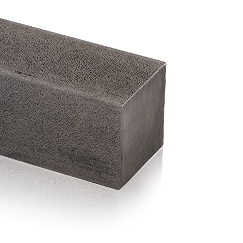 Fits Metall - Stahl Vierkantprofil aus hochwertigem S235JRC+C Blankstahl St37 - Vierkantmaterial kaltgezogen - Vollprofil Länge 750mm, Gr. 40x40mm - Ideal für Baubranche, Stahl- & Maschinenbau Fits Metall - Stahl Vierkantprofil aus hochwertigem S235JRC+C Blankstahl St37 - Vierkantmaterial kaltgezogen - Vollprofil Länge 750mm, Gr. 40x40mm - Ideal für Baubranche, Stahl- & Maschinenbau von FITS METALL
