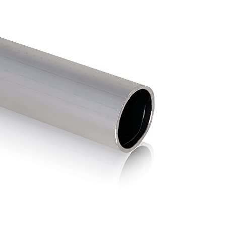 Fits Metall | Aluminium Rundrohr | AlCuMgPb | 42x8 mm | Länge: 1.000 +/- 5 mm | EN AW-2007 Alurohr von FITS METALL