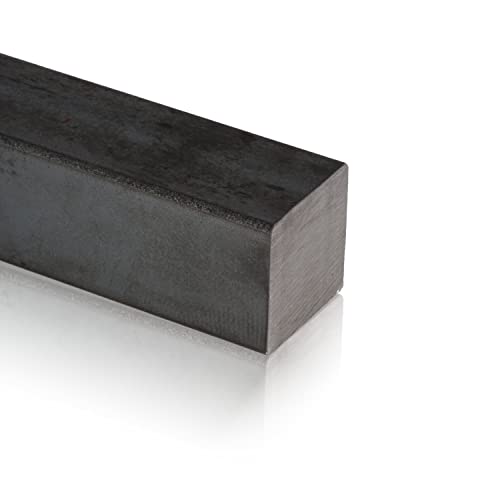 Fits Metall | Stahl Vierkantmaterial | S355JR | 25x25 mm | Länge: 100 mm +/- 5 mm | St52 gewalzt von FITS METALL