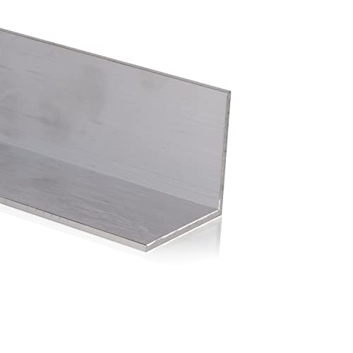 Fits Metall - Winkelprofil aus hochwertigem Aluminium - Alu L-Winkelprofil aus AlMgSi0,5 Legierung - Aluwinkel Material EN AW-6060 - Länge 2000 mm, Größe 10x10x2 mm - Für Baubranche & Projekte Fits Metall - Winkelprofil aus hochwertigem Aluminium - Alu L-Winkelprofil aus AlMgSi0,5 Legierung - Aluwinkel Material EN AW-6060 - Länge 2000 mm, Größe 10x10x2 mm - Für Baubranche & Projekte von FITS METALL