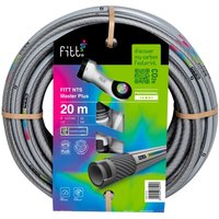FITT NTS MASTERPLUS 1/2" (12,5 mm) 20 m Kit - starker und extrem formbarer Gartenschlauch für intensiven und professionellen Einsatz inklusive von FITT