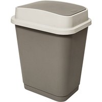 Abfalleimer 25l aus taupefarbenem kunststoff - 5five von 5FIVE SIMPLY SMART