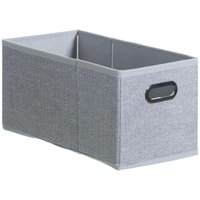5five Simply Smart - Stoffkorb 15x31cm mix n modul hellgrau meliert - 5five von 5FIVE SIMPLY SMART