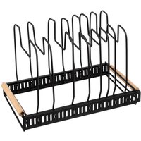5five Simply Smart - Deckel-, Pfannen- und Topfhalter black wood, 32,5 - 58,5 cm von 5FIVE SIMPLY SMART