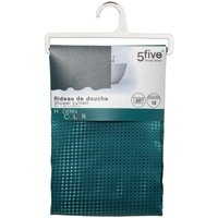 Duschvorhang 180x200cm modern color petrolblau - 5five von 5FIVE SIMPLY SMART