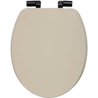 5five Simply Smart - Leise schließender Toilettensitz onyx, 37,5 x 49,9 x 5,2 cm von 5FIVE SIMPLY SMART