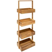 5five Simply Smart - Regal blackacia 4 ebenen 88x26cm aus akazienholz - 5five von 5FIVE SIMPLY SMART