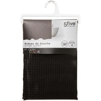 Duschvorhang 180x200cm modern color kohlegrau - 5five von 5FIVE SIMPLY SMART