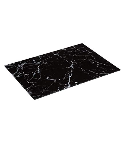 5five - dekorative glasplatte 40 x 30 schwarzer marmor von 5 five simply smart