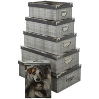 5five Simply Smart - 6 cocooning-boxen metallecken - 5five von 5FIVE SIMPLY SMART