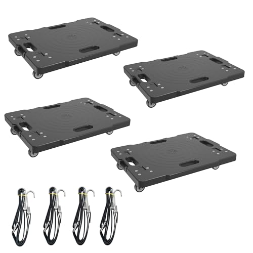 FIVMEN 4X Rollbrett Transportroller 52x39 cm Möbelroller Rollbretter Modular Spleißbar mit 360° Drehbare Rollen Transporthilfe Umzug Möbel-Transport bis zu 150 kg Traglast FIVMEN 4X Rollbrett Transportroller 52x39 cm Möbelroller Rollbretter Modular Spleißbar mit 360° Drehbare Rollen Transporthilfe Umzug Möbel-Transport bis zu 150 kg Traglast von FIVMEN