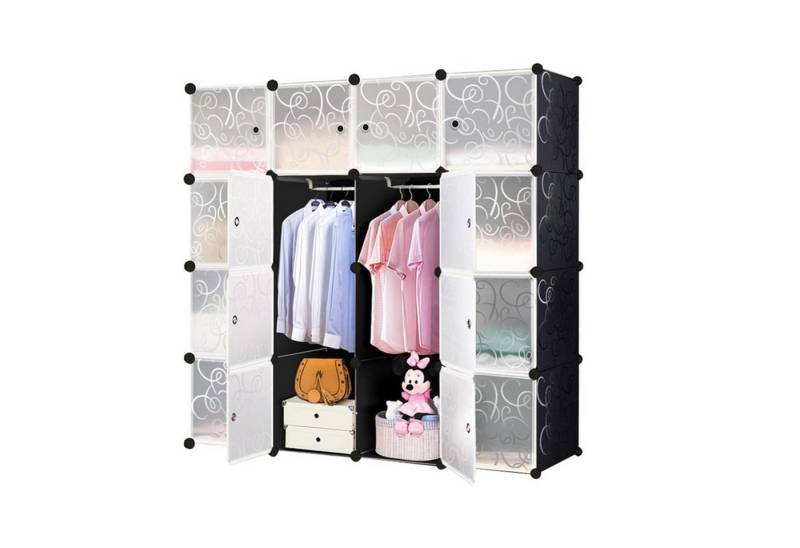 FIVMEN Kleiderschrank DIY Kleiderschrank Regalsystem Platzsparendes Steckregalsystem FIVMEN Kleiderschrank DIY Kleiderschrank Regalsystem Platzsparendes Steckregalsystem von FIVMEN