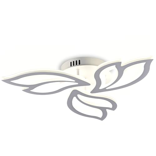 FIVMEN LED Deckenleuchte Dimmbar mit Fernbedienung 60W Deckenlampe Wohnzimmerlampe Deckenleuchten Schlafzimmerlampe mit Kreative Form Design, 3 Köpfe FIVMEN LED Deckenleuchte Dimmbar mit Fernbedienung 60W Deckenlampe Wohnzimmerlampe Deckenleuchten Schlafzimmerlampe mit Kreative Form Design, 3 Köpfe von FIVMEN