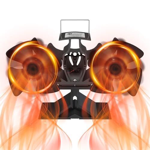 FIVMEN Ofenventilator 8 Blätter Ohne Strom mit Doppelkopf Kaminventilator Leiser Betrieb Wärmebetriebener Ventilator Lüfter für Kamin Ofen Kaminöfen Holzöfen FIVMEN Ofenventilator 8 Blätter Ohne Strom mit Doppelkopf Kaminventilator Leiser Betrieb Wärmebetriebener Ventilator Lüfter für Kamin Ofen Kaminöfen Holzöfen von FIVMEN