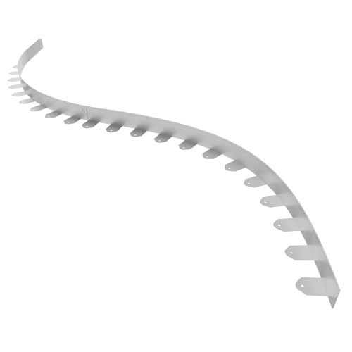 FIVMEN Rasenkante Beeteinfassung Metall Beetumrandung Mähkante Verzinkt mit 50 Erdanker Flexible Beetbegrenzung Rasenbegrenzung Silber, 100x5 cm 10 Stück FIVMEN Rasenkante Beeteinfassung Metall Beetumrandung Mähkante Verzinkt mit 50 Erdanker Flexible Beetbegrenzung Rasenbegrenzung Silber, 100x5 cm 10 Stück von FIVMEN