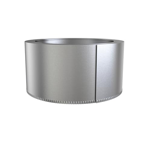 FIVMEN Rasenkante Metall 20M Beeteinfassung Beetumrandung Verzinkt mit Gezackte Kanten Metall Mähkante Palisade Gartenzaun Höhe 15cm, Silber FIVMEN Rasenkante Metall 20M Beeteinfassung Beetumrandung Verzinkt mit Gezackte Kanten Metall Mähkante Palisade Gartenzaun Höhe 15cm, Silber von FIVMEN
