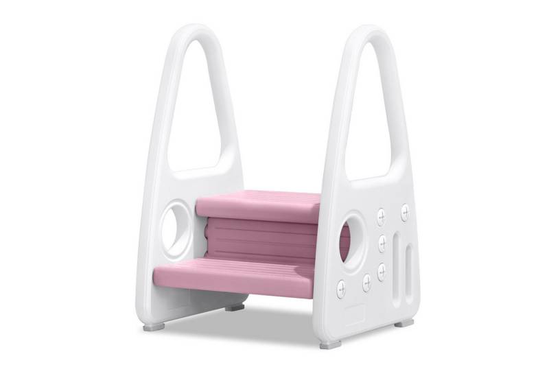 FIVMEN Tritthocker Kinder, 2 Stufen Trittschemel, Anti-Rutsch-Funktion von FIVMEN