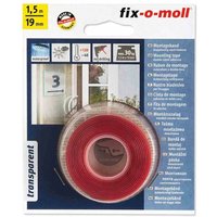 Fix-o-moll - Power-Mount transparent 50kg 150cm 19mm von FIX-O-MOLL