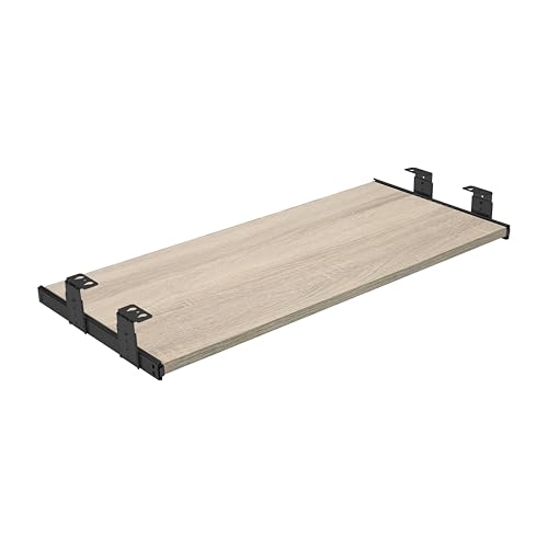 FIX&EASY Tastaturauszug Up&Down, Tastaturablage 600X500mm sonoma eiche Dekor, Auszugschienen mit Einrastfunktion höhenverstellbar schwarz 500mm, Set Ablage und Auszug mit Verriegelung f. Tastatur Maus FIX&EASY Tastaturauszug Up&Down, Tastaturablage 600X500mm sonoma eiche Dekor, Auszugschienen mit Einrastfunktion höhenverstellbar schwarz 500mm, Set Ablage und Auszug mit Verriegelung f. Tastatur Maus von FIX & EASY
