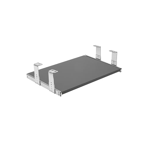 FIX&EASY Tastaturauszug Up&Down-XL, Tastaturablage 390X300mm anthrazit Dekor, Auszugschienen mit Einrastfunktion höhenverstellbar verzinkt 300mm, Set Ablage und Auszug mit Verriegelung für Laptop FIX&EASY Tastaturauszug Up&Down-XL, Tastaturablage 390X300mm anthrazit Dekor, Auszugschienen mit Einrastfunktion höhenverstellbar verzinkt 300mm, Set Ablage und Auszug mit Verriegelung für Laptop von FIX & EASY