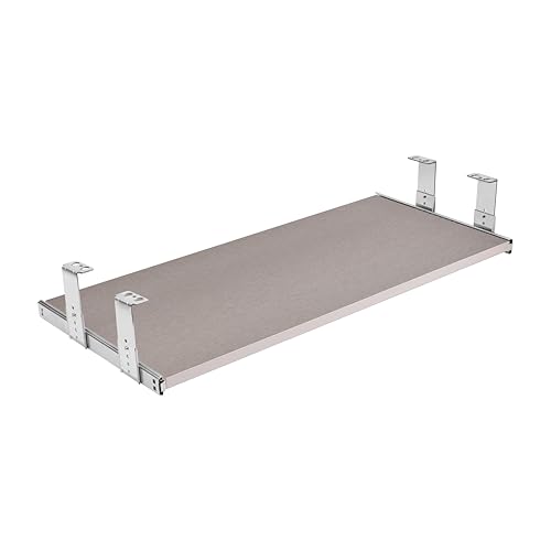FIX&EASY Tastaturauszug Up&Down-XL, Tastaturablage 600X400mm alu silber Dekor Auszugschienen mit Einrastfunktion höhenverstellbar verzinkt 400mm Set Ablage und Auszug mit Verriegelung f. Tastatur Maus FIX&EASY Tastaturauszug Up&Down-XL, Tastaturablage 600X400mm alu silber Dekor Auszugschienen mit Einrastfunktion höhenverstellbar verzinkt 400mm Set Ablage und Auszug mit Verriegelung f. Tastatur Maus von FIX & EASY