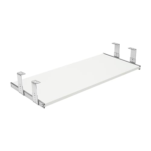 FIX&EASY Tastaturauszug Up&Down-XL, Tastaturablage 600X500mm weiss Dekor Auszugschienen mit Einrastfunktion höhenverstellbar verzinkt 500mm Set Ablage weiß und Auszug mit Verriegelung f. Tastatur Maus FIX&EASY Tastaturauszug Up&Down-XL, Tastaturablage 600X500mm weiss Dekor Auszugschienen mit Einrastfunktion höhenverstellbar verzinkt 500mm Set Ablage weiß und Auszug mit Verriegelung f. Tastatur Maus von FIX & EASY