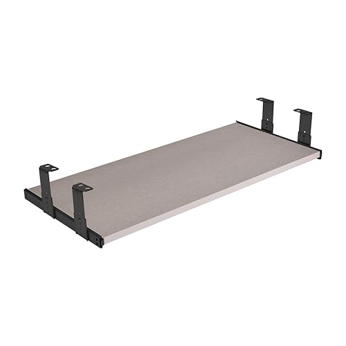 FIX&EASY Tastaturauszug Up&Down-XL, Tastaturablage 800X300mm alu silber Dekor, Auszugschienen mit Einrastfunktion höhenverstellbar schwarz 300mm Set Ablage und Auszug mit Verriegelung f. Tastatur Maus FIX&EASY Tastaturauszug Up&Down-XL, Tastaturablage 800X300mm alu silber Dekor, Auszugschienen mit Einrastfunktion höhenverstellbar schwarz 300mm Set Ablage und Auszug mit Verriegelung f. Tastatur Maus von FIX & EASY