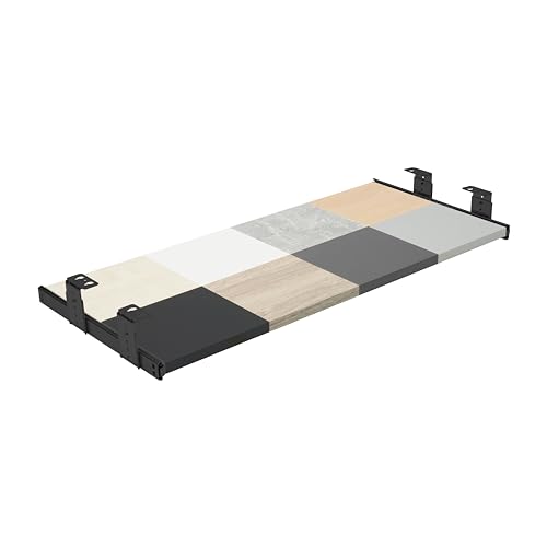 FIX&EASY ausziehbarer Up&Down Tastaturauszug, Tastaturablage in versch. Farben auf Wunschbreite angepasst, 400mm Auszugsschienen schwarz für Tastatur Maus Computertisch PC Tisch untertischmontage FIX&EASY ausziehbarer Up&Down Tastaturauszug, Tastaturablage in versch. Farben auf Wunschbreite angepasst, 400mm Auszugsschienen schwarz für Tastatur Maus Computertisch PC Tisch untertischmontage von FIX & EASY