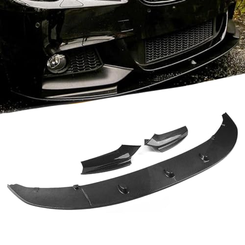 FIXCOR Frontspoiler Spoiler für BMW F10 5 Series M 2011-2016, Auto Frontstoßflosse Spoiler Canards Lippe Vorne Unten Stoßstangen Protector Selbstklebend Frontspoilerlippe von FIXCOR