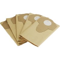 5 Staubsaugerbeutel Staubbeutel Filtertüten Papierbeutel passend für Parkside Nass-Trockensauger pwd 12 A1 von FIXEDBYU