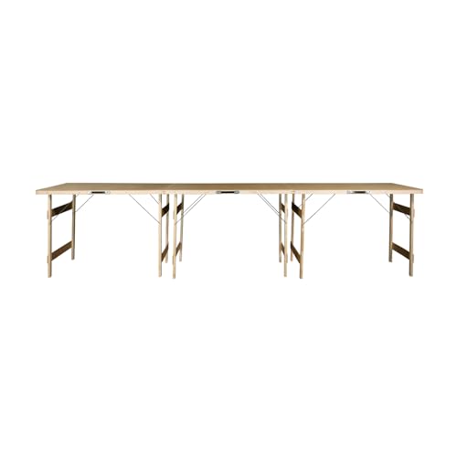 FIXKRAFT 3er Set Universaltisch m. Magneten 3x1m Tapezier Festival Campingtisch von FIXKRAFT