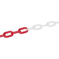 Kunststoffkette 6 mm x 5 m, rot-weiß von FIXMAN