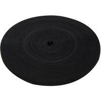 Klettband, schwarz 13 mm x 25 m von FIXMAN
