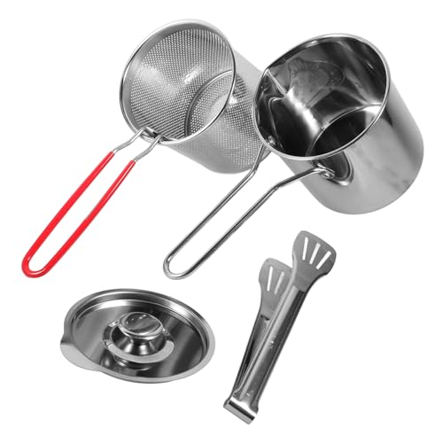 FIXOSHEE 1 Satz Fritteusen Set Kleine Fritteuse mit Sieb Multifunktionale Küche Einfach zu Reinigen für Zuhause und Gastronomie FIXOSHEE 1 Satz Fritteusen Set Kleine Fritteuse mit Sieb Multifunktionale Küche Einfach zu Reinigen für Zuhause und Gastronomie von FIXOSHEE