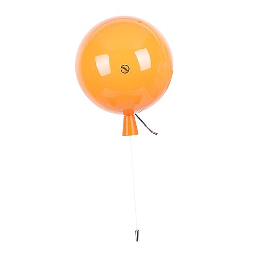 FIXOSHEE 1 Stück Kreative Wandlampe im Ballon Design Moderne Wanddekoration für Kinderzimmer Orange Warmes Licht für Gemütliche Langlebig und als zu Besonderen Anlässen FIXOSHEE 1 Stück Kreative Wandlampe im Ballon Design Moderne Wanddekoration für Kinderzimmer Orange Warmes Licht für Gemütliche Langlebig und als zu Besonderen Anlässen von FIXOSHEE