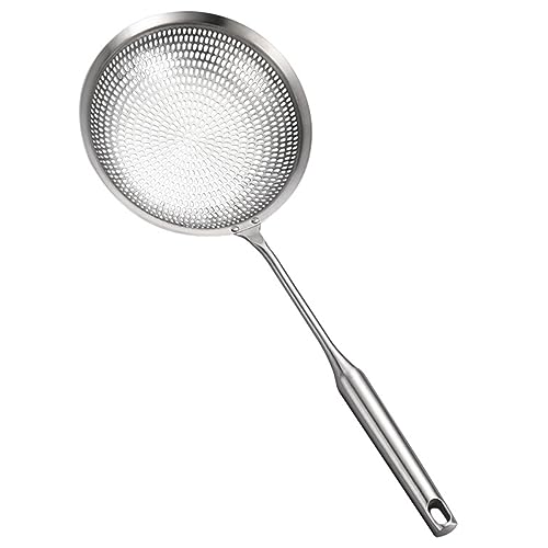 FIXOSHEE 1 Stück Sieb Löffel Küchensieb für Frittieren und Servieren Hitzebeständig zum Abseihen von Öl und Wasser Einfach zu Reinigen Lagern FIXOSHEE 1 Stück Sieb Löffel Küchensieb für Frittieren und Servieren Hitzebeständig zum Abseihen von Öl und Wasser Einfach zu Reinigen Lagern von FIXOSHEE